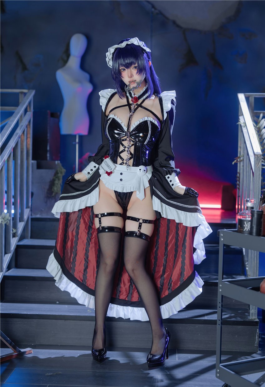 屿鱼 Nikke胜利女神 米哈拉·咖啡女仆[80P-457M] 第1张