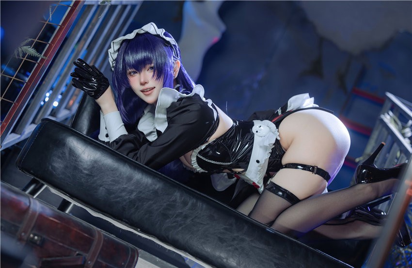 屿鱼 Nikke胜利女神 米哈拉·咖啡女仆[80P-457M] 第2张