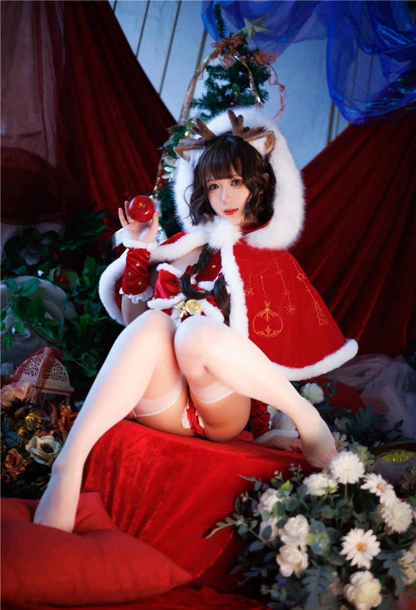 樱落酱 圣诞小鹿 [28P-470MB] 第2张