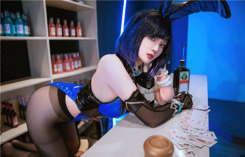 Natsuko夏夏子 夜兰兔女郎[74P1V-2.05G] 第1张