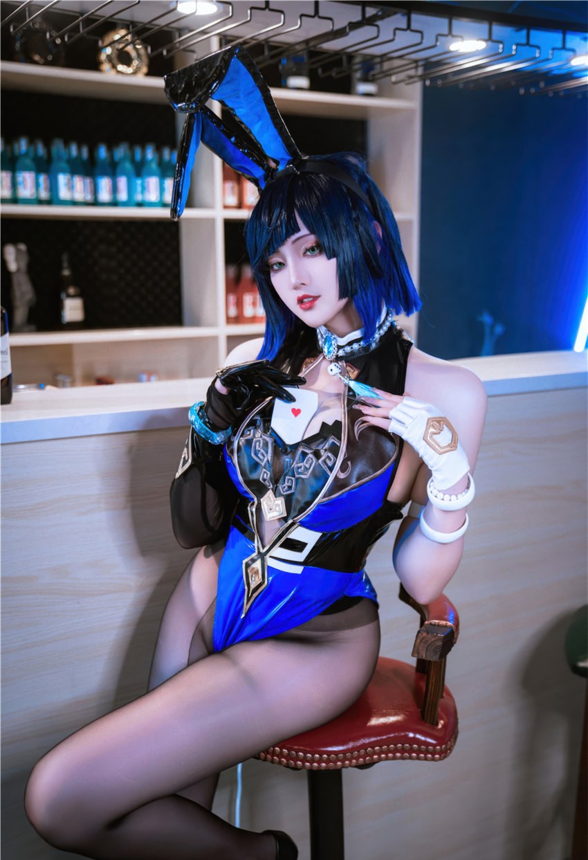 Natsuko夏夏子 夜兰兔女郎[74P1V-2.05G] 第4张