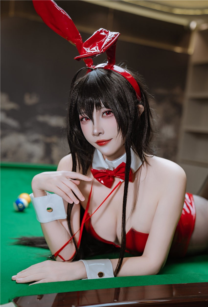 二佐Nisa 碧蓝航线 大凤兔女郎 [31P] 第1张