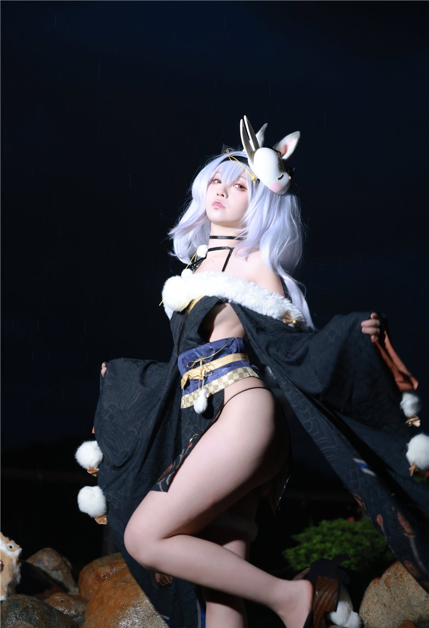 G44不会受伤 碧蓝航线 拉菲浴衣[45P-778M] 第4张