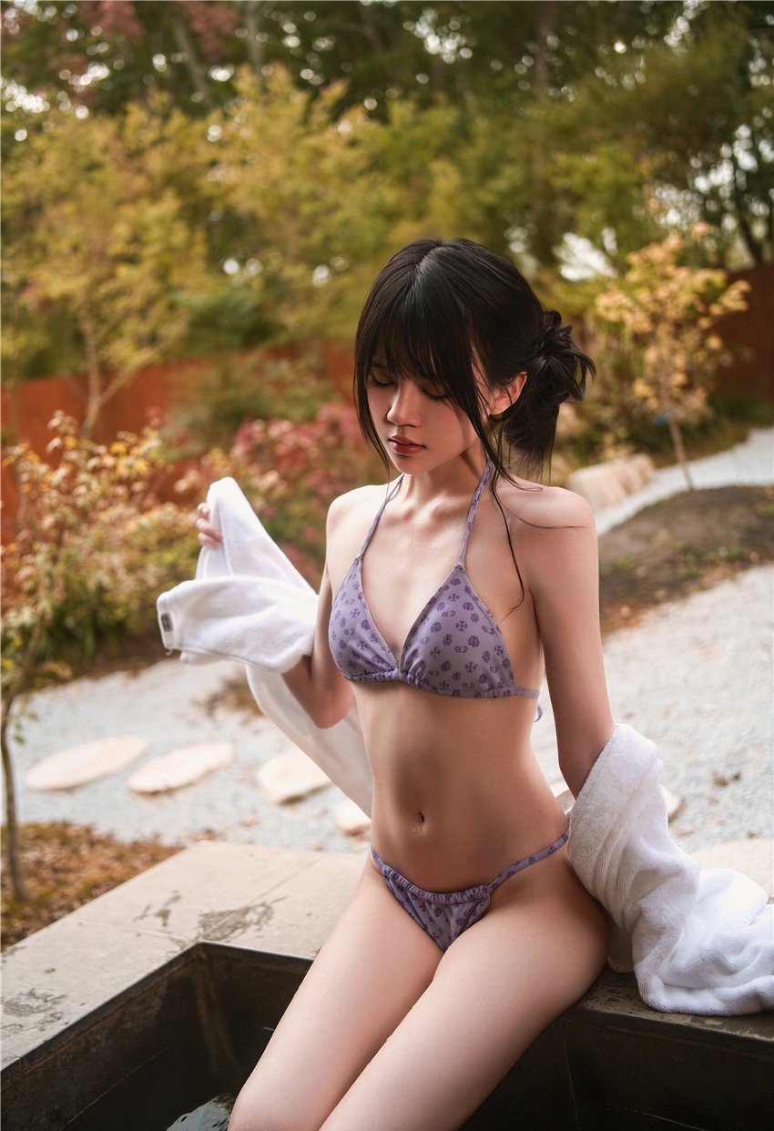 桜桃喵 紫色韵味 [24P-220M] 第4张